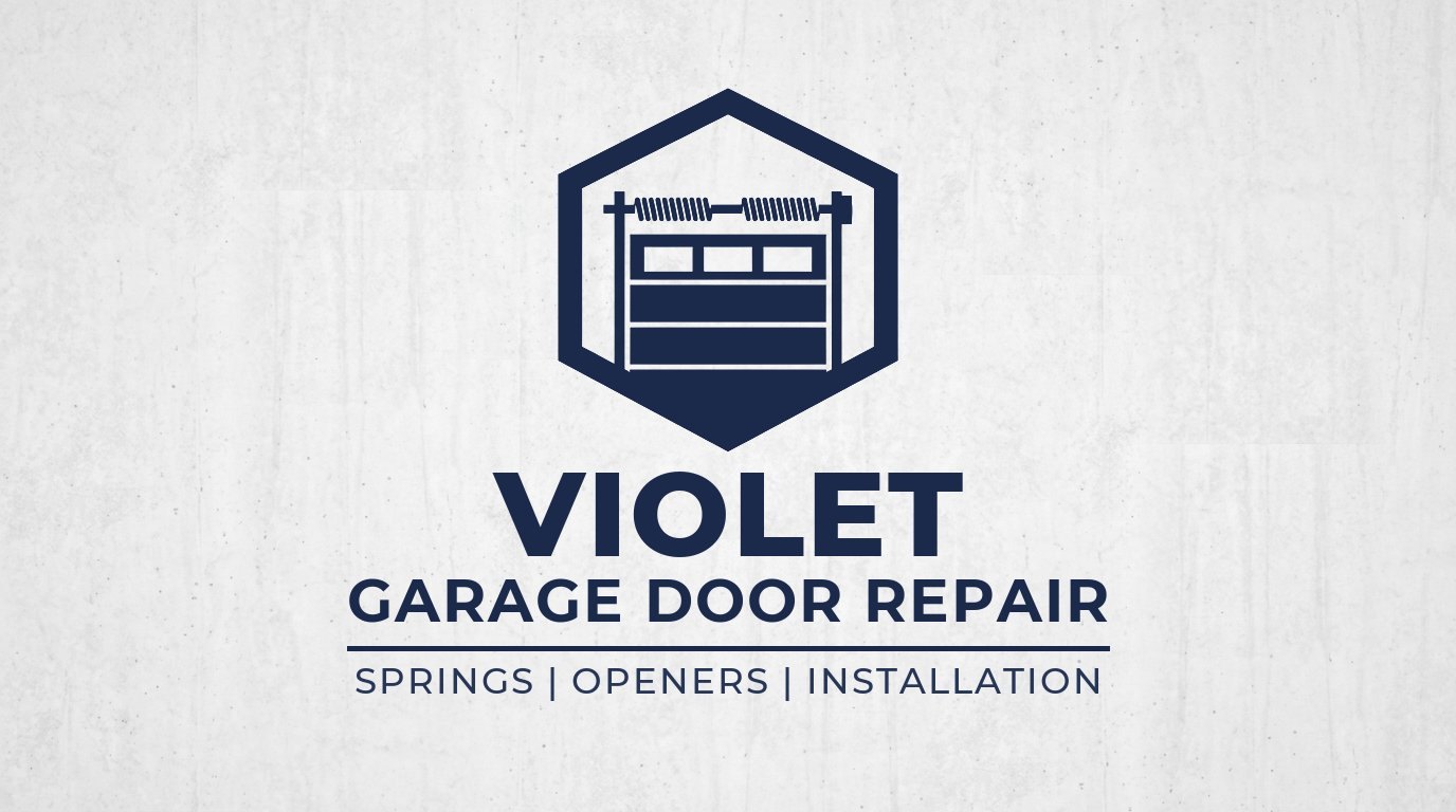 Violet Garage Door Repair Logo